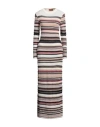 Missoni Striped Jacquard-knit Maxi Dress In White