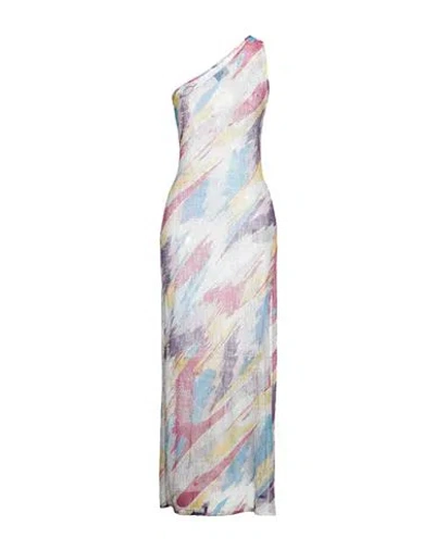 Missoni Woman Maxi Dress Magenta Size 8 Polyester
