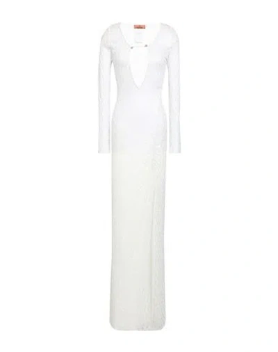 Missoni Lace-effect Lurex-detailed Dress In White