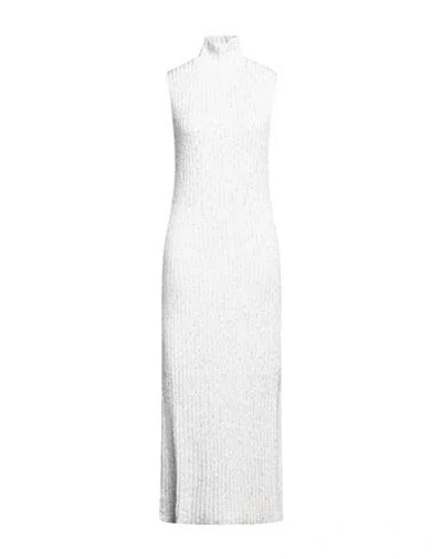 Missoni Sequin-embellished Ribbed Dress In White