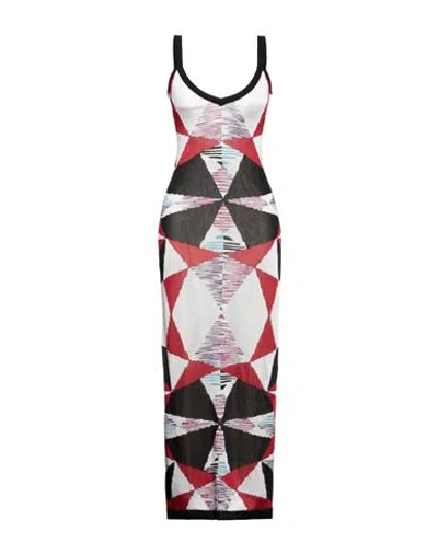 Missoni Woman Midi Dress Black Size 6 Silk, Elastane