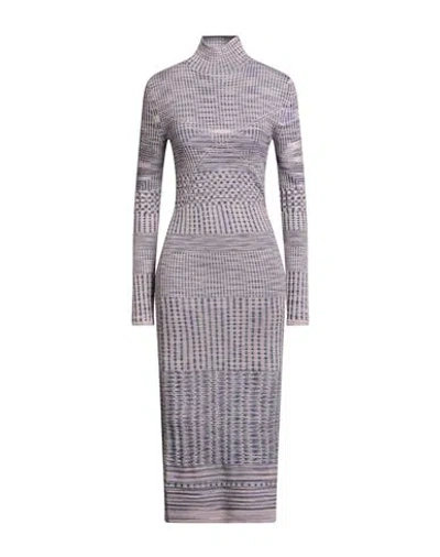 Missoni Woman Midi Dress Lilac Size 6 Wool