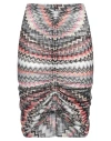 Missoni Woman Midi Skirt Black Size 10 Cotton, Viscose In Black
