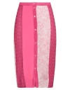 Missoni Silk-blend Pencil Skirt In Pink