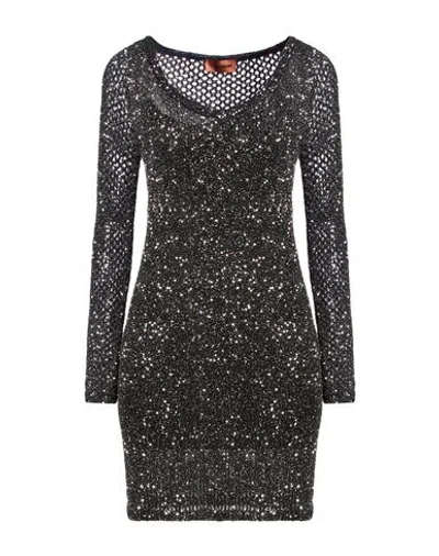 Missoni Woman Mini Dress Black Size 2 Polyamide, Polyester
