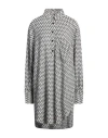 Missoni Woman Mini Dress Black Size 6 Viscose, Wool In Black