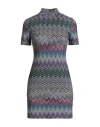 Missoni Women Zig Zag Motif Wool Mini Dress