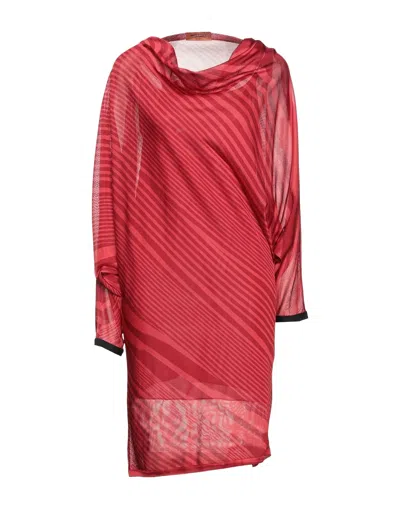Missoni Short Dresses In Red