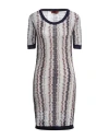 Missoni Woman Mini Dress White Size 10 Viscose