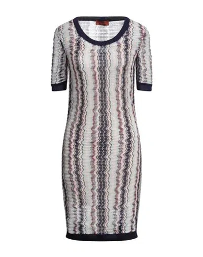 Missoni Woman Mini Dress White Size 10 Viscose
