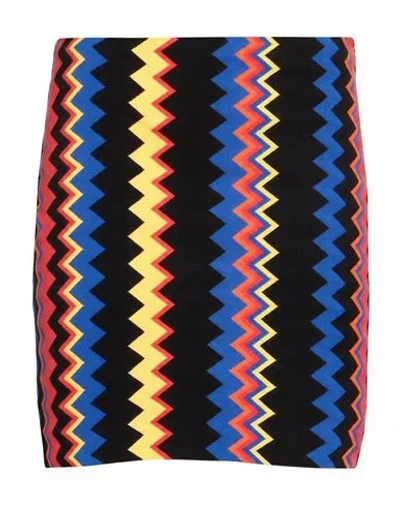 Missoni Woman Mini Skirt Black Size 2 Viscose, Polyester