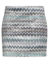 Missoni Woman Mini Skirt Black Size 4 Viscose, Polyamide, Polyester, Metallic Fiber