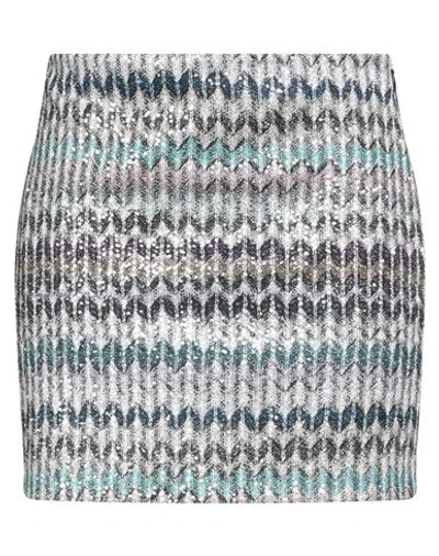 Missoni Woman Mini Skirt Black Size 4 Viscose, Polyamide, Polyester, Metallic Fiber