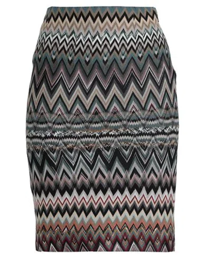 Missoni Woman Mini Skirt Black Size 0 Wool, Viscose In Black