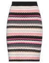 MISSONI MISSONI WOMAN MINI SKIRT BLACK SIZE 6 POLYAMIDE, VISCOSE, WOOL