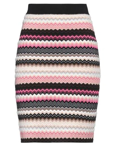 Missoni Woman Mini Skirt Black Size 6 Polyamide, Viscose, Wool