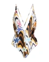 Missoni Woman One-piece Swimsuit White Size 10 Polyamide, Elastane In White