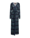 Missoni Woman Overcoat & Trench Coat Black Size 8 Viscose, Cupro, Polyester, Polyamide In Black