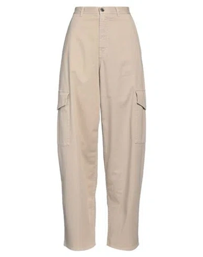 Missoni Woman Pants Beige Size 10 Cotton, Elastane