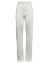 Missoni Woman Pants Beige Size 6 Viscose, Metallic Fiber