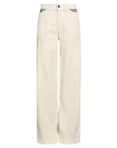 Missoni Woman Pants Beige Size 8 Viscose, Cotton, Wool