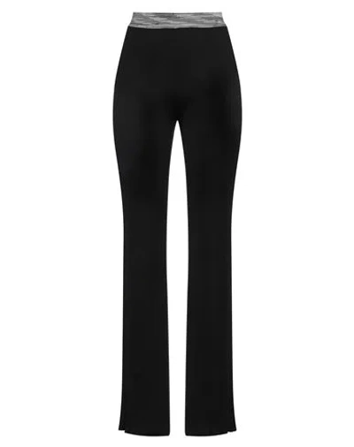 Missoni Woman Pants Black Size 10 Silk, Polyamide, Elastane