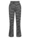 Missoni High Waist Cotton Trousers In Black