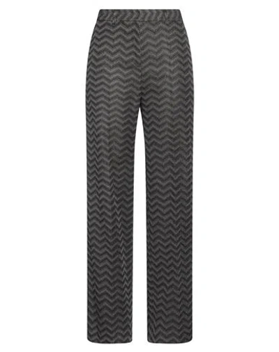 Missoni Woman Pants Black Size 8 Polyester