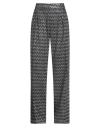 Missoni Woman Pants Black Size 8 Viscose, Metallic Fiber, Polyamide