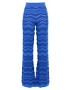 Missoni Woman Pants Blue Size Xl Viscose, Wool, Polyester In Blue