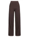 Missoni Woman Pants Brown Size 10 Cotton, Polyurethane In Brown
