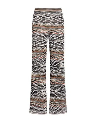 Missoni Woman Pants Brown Size 4 Viscose, Wool, Polyamide, Elastane