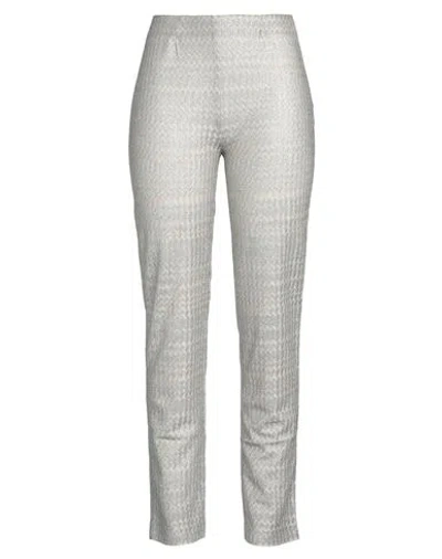 Missoni Woman Pants Dove Grey Size 6 Viscose, Polyester, Polyamide