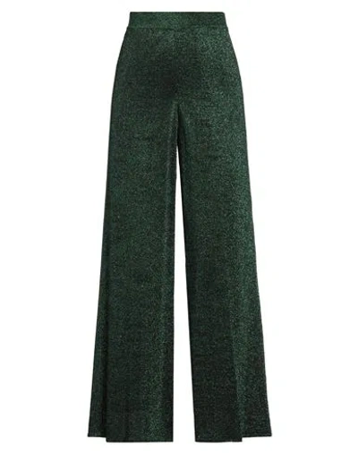 Missoni Woman Pants Green Size 6 Viscose, Cupro, Polyester In Green