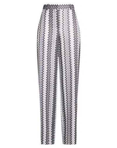 Missoni Woman Pants Grey Size 6 Viscose, Cupro