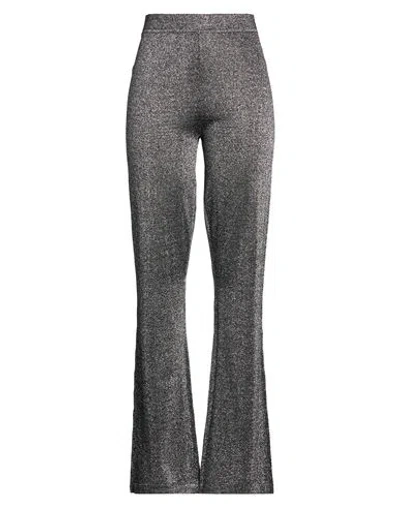 Missoni Woman Pants Gunmetal Size 4 Viscose, Metal Fiber, Elastane