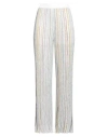 Missoni Woman Pants Ivory Size 6 Viscose, Polyamide, Polyester, Cupro In White