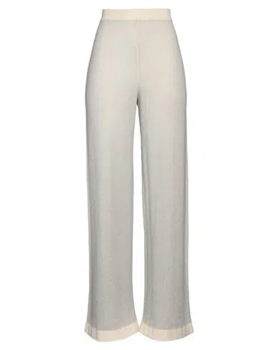 Missoni Woman Pants Ivory Size 4 Cashmere, Polyester In White