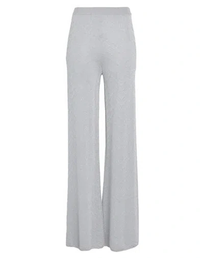 Missoni Woman Pants Light Grey Size 8 Viscose, Polyester, Polyamide