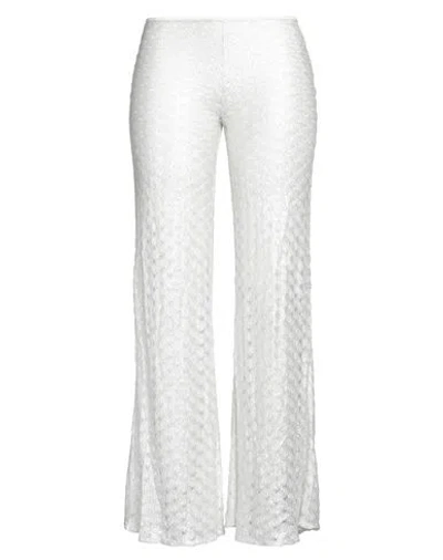 Missoni Woman Pants Light Grey Size 6 Viscose