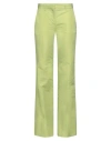 Missoni Woman Pants Lime Green Size 4 Polyester
