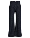 Missoni Woman Pants Midnight Blue Size 12 Cotton