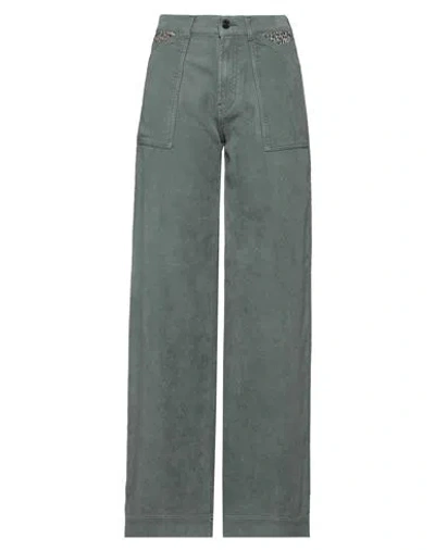 Missoni Woman Pants Pastel Blue Size 4 Viscose, Cotton, Wool