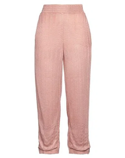 Missoni Woman Pants Pastel Pink Size 4 Viscose
