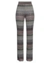 Missoni Woman Pants Pink Size 8 Viscose, Metallic Fiber
