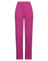 Missoni Woman Pants Purple Size 10 Wool, Viscose In Red