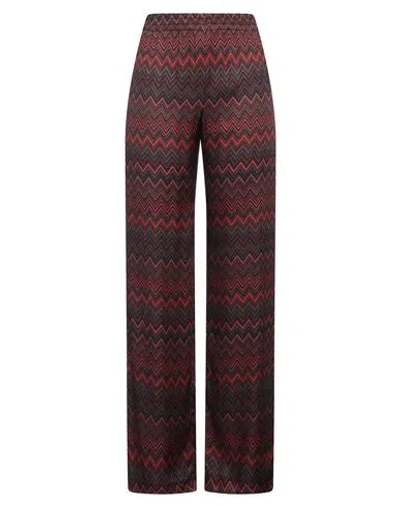Missoni Woman Pants Red Size 10 Viscose