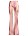 Missoni Woman Pants Red Size 6 Viscose
