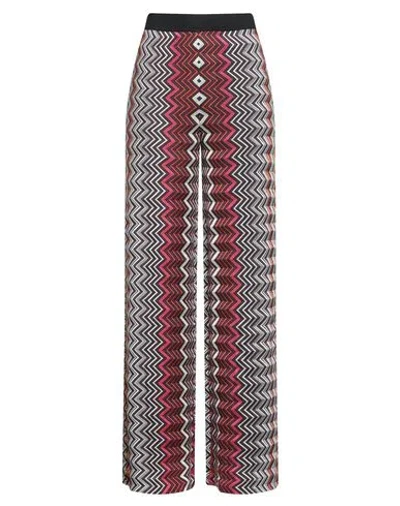Missoni Woman Pants Rust Size 4 Viscose, Wool, Elastane, Polyamide