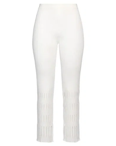 Missoni Woman Pants White Size 10 Cupro, Polyester